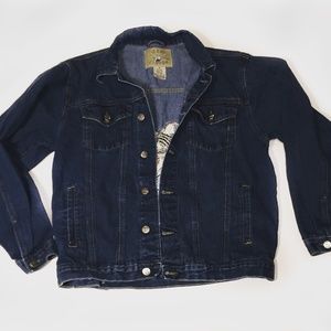 Vintage ELK CANYON EMBROIDERED JEAN Jacket